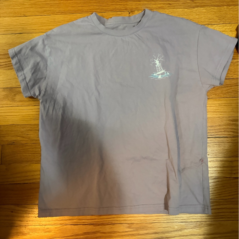 Dutch Bros Shark Attack Light Purple Shirt